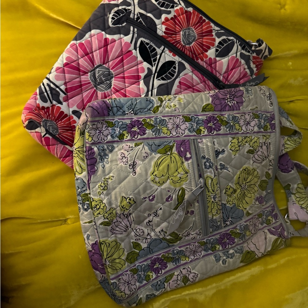 Floral Quilted Crossbody Bags